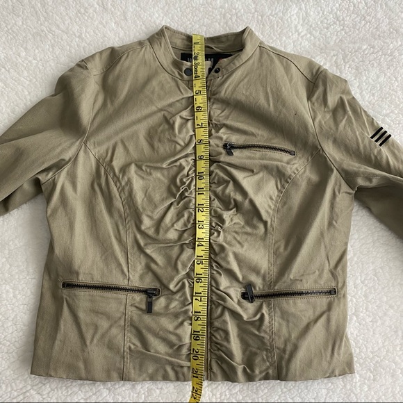 William Rast Target Ruched Utility Military Jacket - Picture 13 of 16